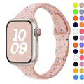 Slim Silicon Apple Watch Band-Strap by Arleathercraft