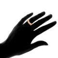 Barzel 18K Gold Plated Ring Made with Swarovski Crystal by DailySale