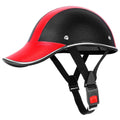 Baseball Cap Anti-UV Cycling Motorcycle Hat Leather Helmet by DailySale