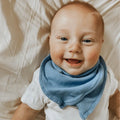 basics bib | periwinkle blue by Finn + Emma