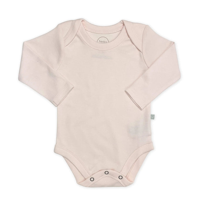 basics long bodysuit | pink by Finn + Emma