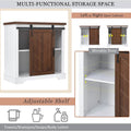 Bathroom Storage Cabinet with Adjustable Shelf by DailySale