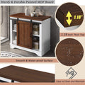 Bathroom Storage Cabinet with Adjustable Shelf by DailySale