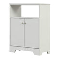 Bathroom Storage Cabinet with Two Doors and Adjustable Shelves by DailySale