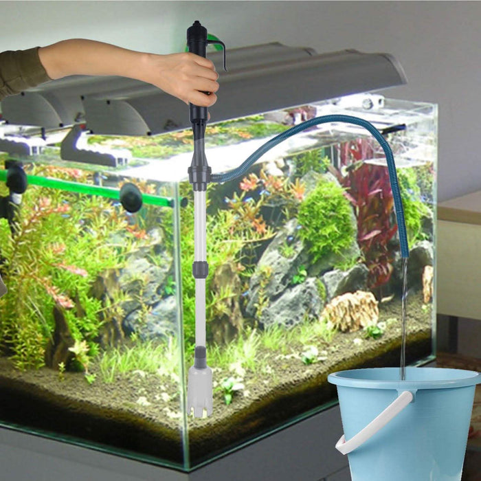 Battery-Operated Aquarium Vacuum Gravel Cleaner by DailySale
