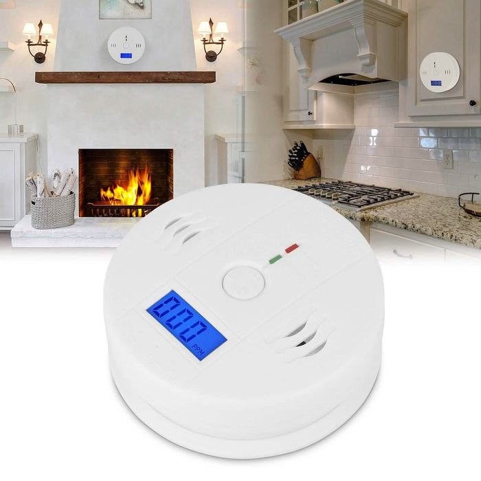 Battery Operated Carbon Monoxide Sensor Alarm by DailySale