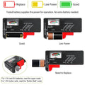 Battery Tester Checker Universal For AA AAA C D 9V 1.5V Button Cell Battery by DailySale