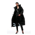 BARBARA BUI Evening Attitude Quilted Buckled Puffer Jacket by Vanessa Jane
