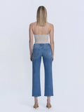 Romy Mid Rise Ankle Straight Jean by Boutique 23