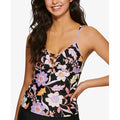 Hula Honey Hula Honey Juniors Luna Floral Strappy Tankini Top by Vanessa Jane