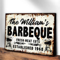 BBQ Sign IV by Tailored Canvases