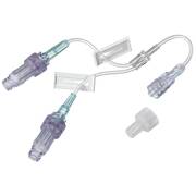 CARESITE NR Small Bore Y-Extension Line with Spin Luer Lock, 7 Inches by Pasteur Pharmacy
