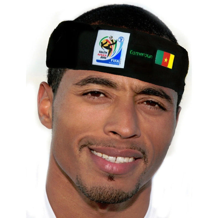 Cameroon World Cup Soccer Headband 50-Count Case Pack – Official FIFA Licensed Retro Fan Gear by Price Is Right Miami
