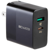 BCMASTER 2-Port Wall Charger 30W USB-C PD and 18W USB-A