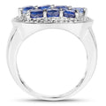 2.20 Carat Genuine Kyanite .925 Sterling Silver Ring by Bids.com