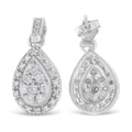 10k White Gold Round Cut Diamond Earrings (0.75 cttw, H-I Color, I1-I2 Clarity) by Bids.com