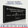 Be Completely Humble And Gentle - Ephesians 4:2 Faith Sign by Tailored Canvases