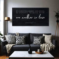 Be Completely Humble And Gentle - Ephesians 4:2 Faith Sign III by Tailored Canvases