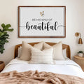 Be His Kind Of Beautiful Faith Sign II by Tailored Canvases
