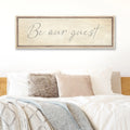 Be Our Guest Sign by Tailored Canvases
