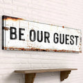 Be Our Guest Sign V by Tailored Canvases