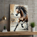 Be Strong And Courageous Faith Sign V by Tailored Canvases