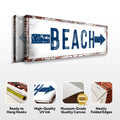 Beach Arrow Sign by Tailored Canvases