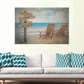 Beach Couple Names Sign by Tailored Canvases