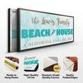 Beach House Sign II by Tailored Canvases
