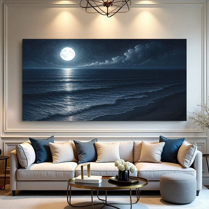 Beach Shoreline Coastal Wall Art by Tailored Canvases