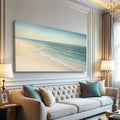 Beach Shoreline Coastal Wall Art II by Tailored Canvases
