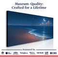 Beach Shoreline Coastal Wall Art V by Tailored Canvases