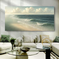 Beach Shoreline Coastal Wall Art VI by Tailored Canvases