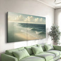 Beach Shoreline Coastal Wall Art VI by Tailored Canvases
