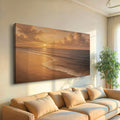 Beach Shoreline Coastal Wall Art VIII by Tailored Canvases