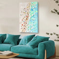 Beachfront Painting Coastal Wall Art by Tailored Canvases