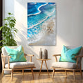 Beachfront Painting Coastal Wall Art III by Tailored Canvases
