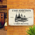 Bear Cabin Sign II by Tailored Canvases