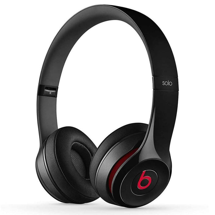 Beats Solo 2 Wired On-Ear Headphones (Refurbished) by DailySale
