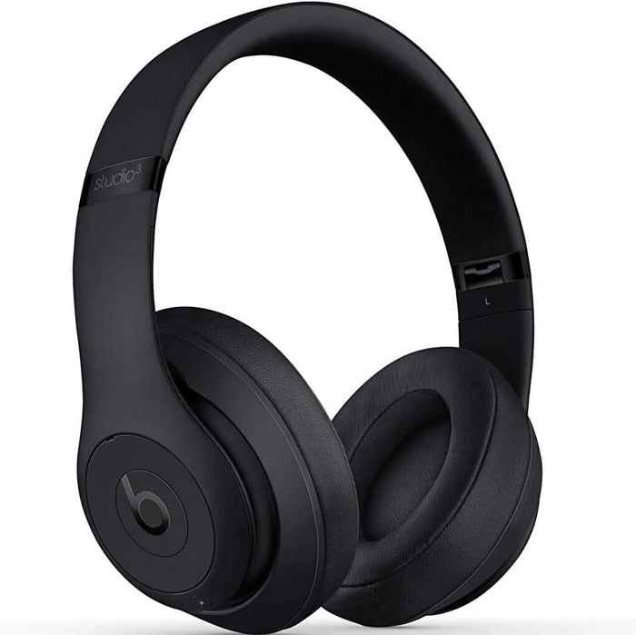 Beats Studio3 Wireless Noise Cancelling Over-Ear Headphones Matte Black (Refurbished) by DailySale