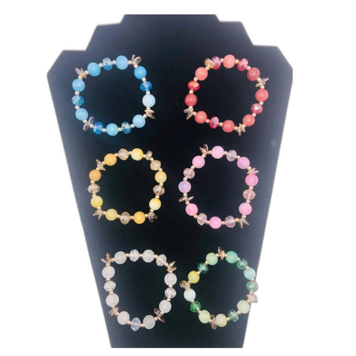 Beautiful Handmade Stone and Glass Beads Bracelets by DailySale