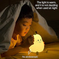 Bedroom Sleeping Bedside Tap Light LED Pear Shape Night Light by DailySale