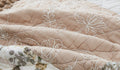 DaDa Bedding Dusty Rose Taupe Beige Brown Floral Cottage Patchwork Quilted Bedspread Set (JHW-866) by DaDalogy Bedding Collection
