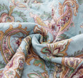 DaDa Bedding Burgundy Paisley Patchwork Cotton Quilt Set by DaDalogy Bedding Collection