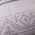 DaDa Bedding Whimsical Lavender Grey Cottage Soft Quilted Coverlet Bedspread Set (JHW866) by DaDalogy Bedding Collection