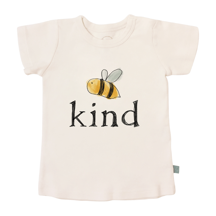 graphic tee | bumble bee kind by Finn + Emma