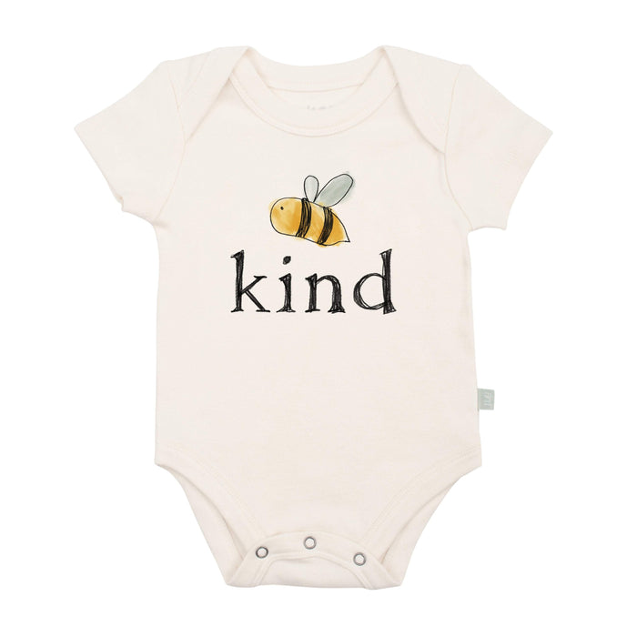 graphic bodysuit | bumble bee kind by Finn + Emma