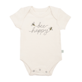 graphic bodysuit | bee happy by Finn + Emma
