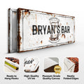 Beer Barrel Bar Sign II by Tailored Canvases