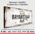Beer Barrel Bar Sign II by Tailored Canvases